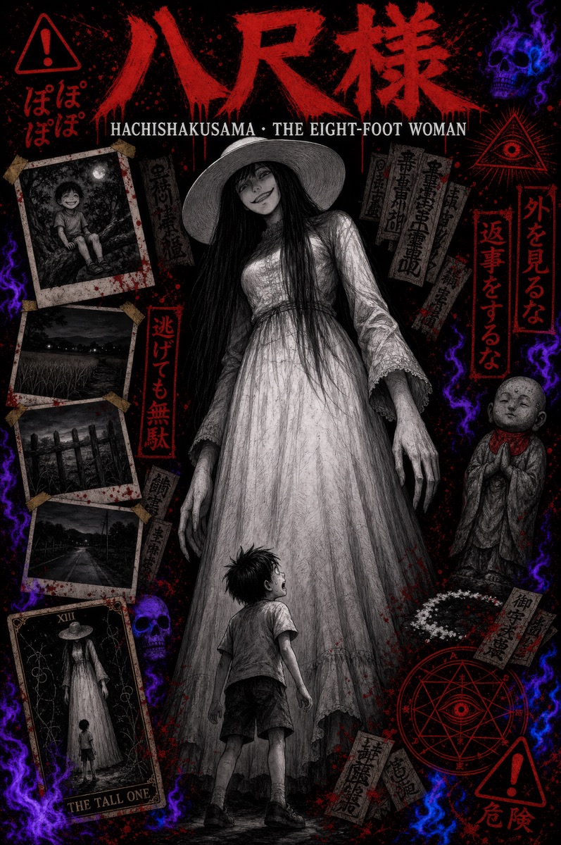 八尺様 · The Eight-Foot Woman